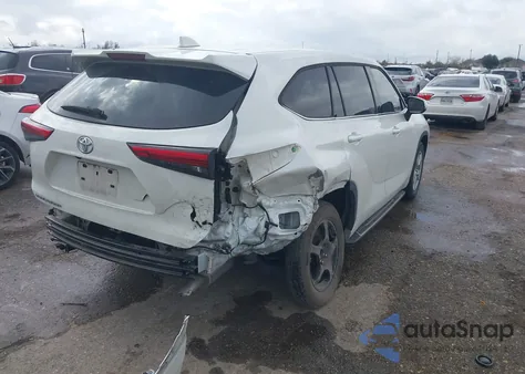 2021 Toyota Highlander L from USA, damaged, VIN 5TDCZRAH3MS527450